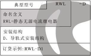 RWL-D繼電器（qì）型號含義