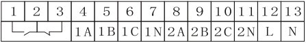 CT過電壓保護器接線端子說（shuō）明（míng）