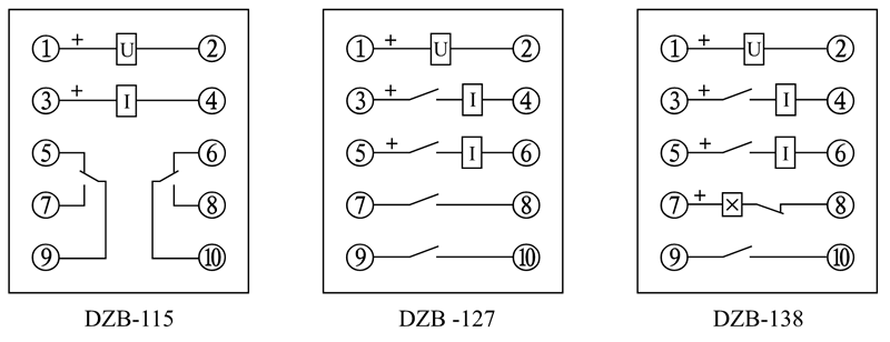 DZB-138內部接線圖（tú）