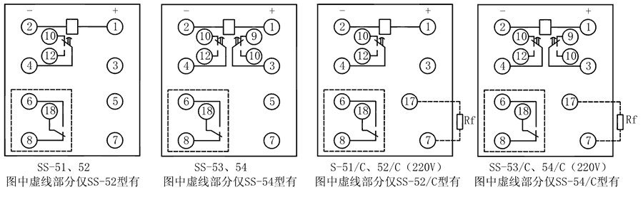 SS-54/C內部（bù）接線圖