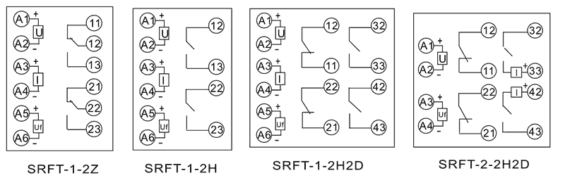 SRFT-2-2Z內部接線圖