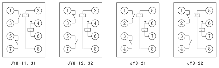 JY8-31B內部接線圖
