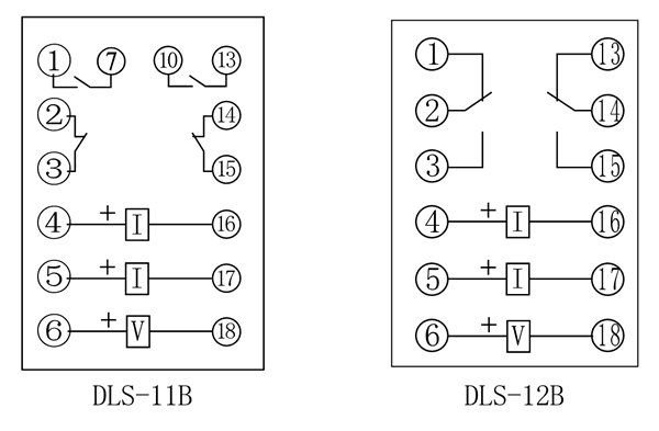 DLS-11B內部接線（xiàn）圖