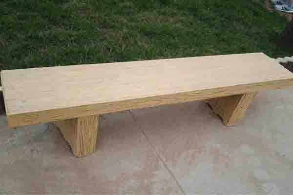 仿（fǎng）木紋凳子