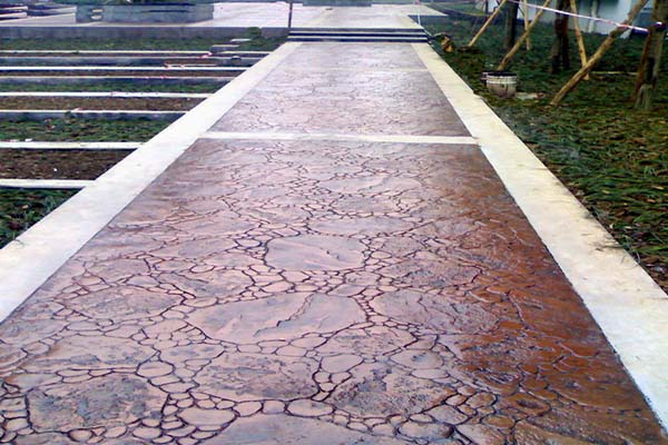 壓（yā）印地坪