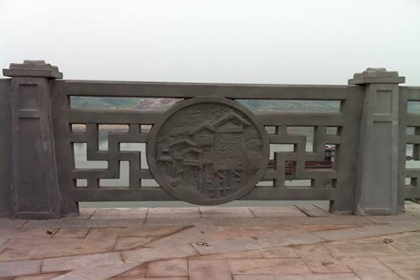  鑄造（zào）石欄杆