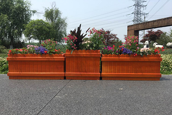 仿（fǎng）木花箱
